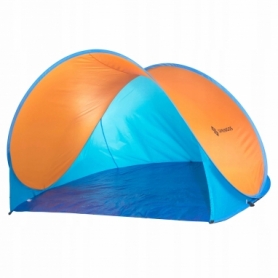 Тент пляжный Springos Pop Up (PT003) - оранжево-синяя, 200x120см