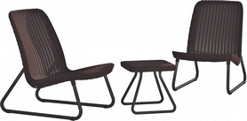 Набор мебели Rio patio set Keter (7290103662448), коричневый
