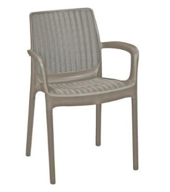 

Стул пластиковый Bali Keter (7290106927209), бежевый