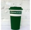 Чашка керамічна гуртка Starbucks Brown CDRep (FO-104574) - коричнева, 0,35 л - Фото №3