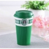 Чашка керамическая кружка Starbucks Green CDRep (FO-109068) - зеленая, 0,35 л