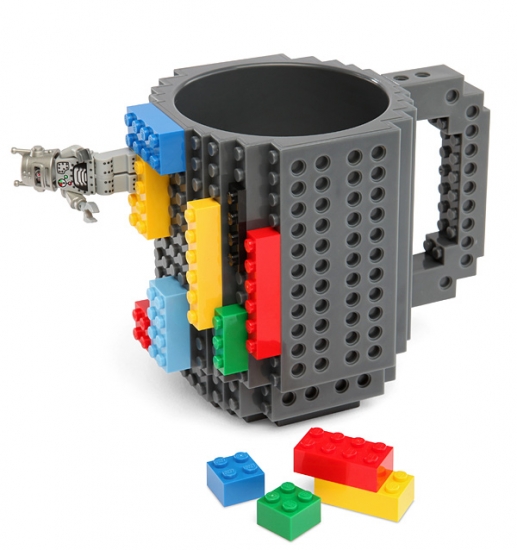

Кружка брендовая Lego CDRep Gray (FO-115592), 350 мл, Серый