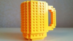 Кружка брендовая Lego CDRep Yellow (FO-115608), 350 мл - Фото №3