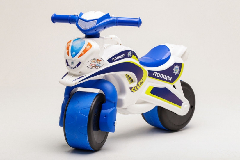 

Беговел CDRep Active Baby Police (FO-117912), бело-синий