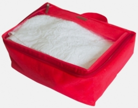 Набор дорожных сумок CDRep (FO-122105) - красный, 5шт - Фото №7