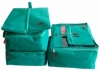 Набір дорожніх сумок CDRep (FO-122106) - бірюзовий, 5шт - Фото №2