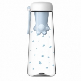 Бутылка для воды CDRep Лапка котика (FO-124011) - голубая, 0,55л