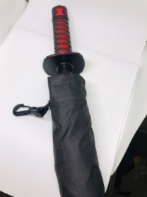 Зонт катана с красной ручкой CDRep (FO-124099) - Фото №2
