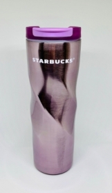 Термокружка глянцевая с блестками фигурная Starbucks CDRep (FO-124159), 0,47 л