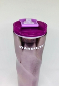 Термокружка глянцевая с блестками фигурная Starbucks CDRep (FO-124159), 0,47 л - Фото №2