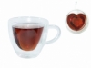 Чашка для кави з подвійним дном Серце CDRep (FO-124367), 0,15 л - Фото №2