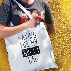 Эко сумка CDRep Saving for my GUCCI bag (FO-124454)
