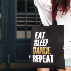 Эко сумка CDRep Eat Sleep Dance Repeat (FO-124633)