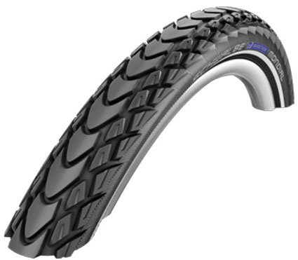 

Покрышка велосипедная 28x1.60 (42-622) Schwalbe MARATHON MONDIAL HS428 R-Guard B/B-SK+RT EC, 67EPI