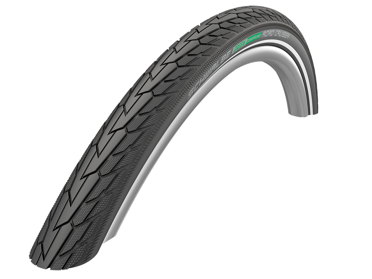 

Покрышка велосипедная 28x1.60 700x40C (42-622) Schwalbe ROAD CRUISER PLUS PunctureGuard, TwinSkin B/B+RT HS484 GREEN 50EPI