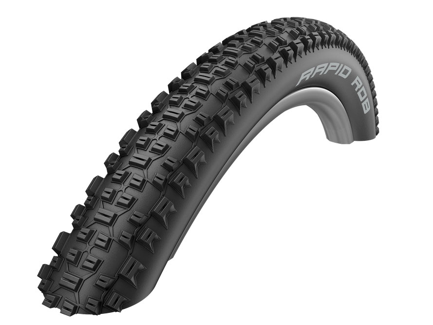 

Покрышка велосипедная 27.5x2.10 650B (54-584) Schwalbe RAPID ROB K-Guard B/B-SK HS425 SBC, 50EPI