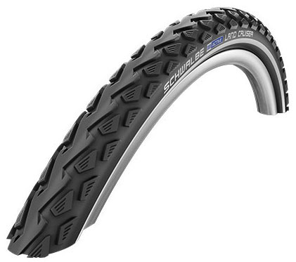 

Покрышка велосипедная 26x1.75 (47-559) Schwalbe LAND CRUISER PLUS PunctureGuard 47-559 B/B+RT HS450 SBC