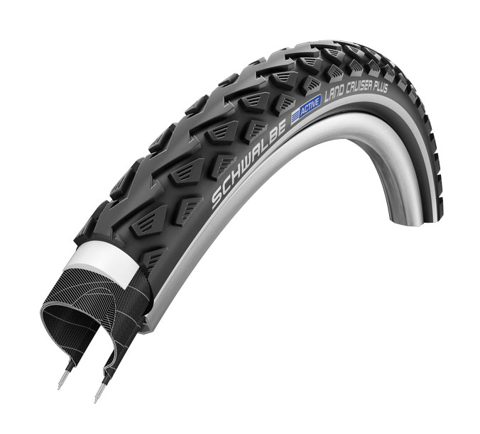 

Покрышка велосипедная 26x2.00 (50-559) Schwalbe LAND CRUISER PLUS PunctureGuard 50-559 B/B+RT HS450 SBC