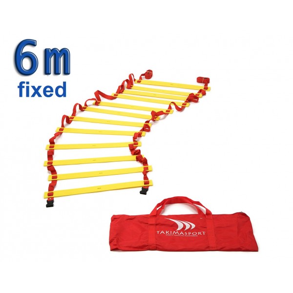 

Лестница тренировочная Yakimasport Fixed (100140), 6 м, Желтый