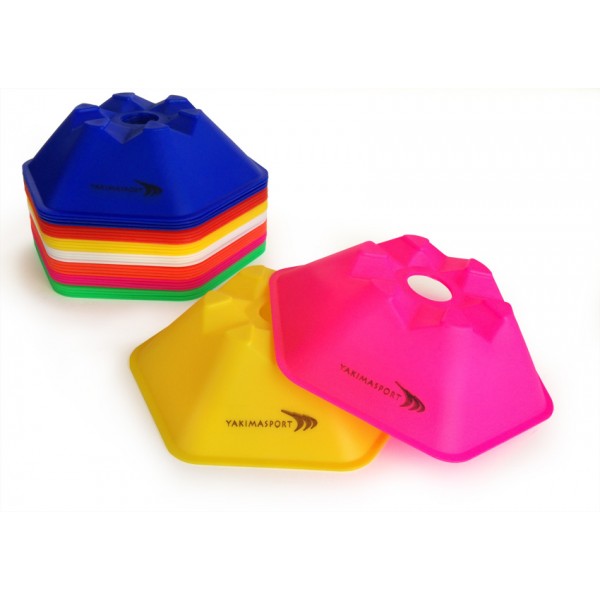 

Фишки разметочные Yakimasport Hexagon (100277), 10 шт, Разноцветный