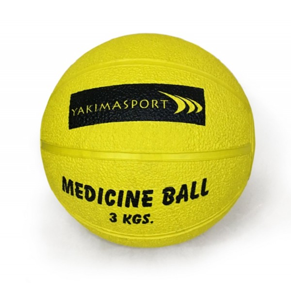 

Медбол Yakimasport (100267), 3 кг, Желтый