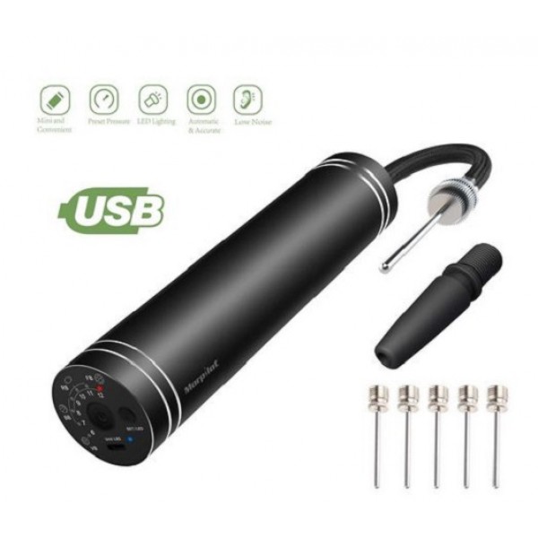 

Насос электрический Yakimasport USB (100307), Черный