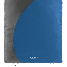Мішок спальний (спальник) Ferrino Yukon SQ / + 10 ° C Blue / Grey (Left) (SN928111) - Фото №3