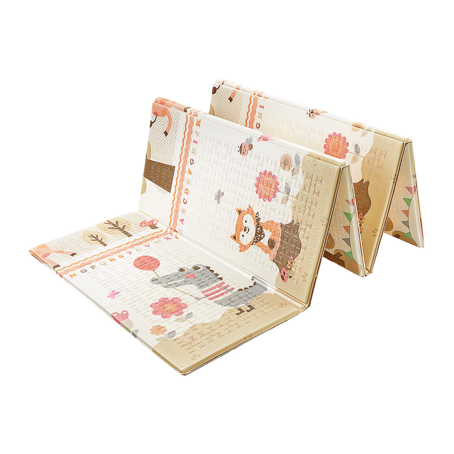 

Коврик развивающий детский двухсторонний 4Fizjo Kids 4FJ0166, 200x155x1 см, Цветной