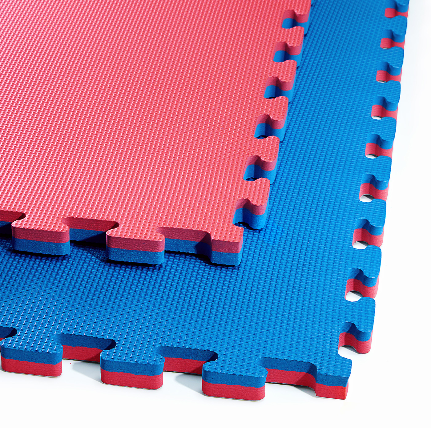 

Татами ласточкин хвост 4Fizjo Mat Puzzle EVA 4FJ0167 Blue/Red, 100x100x2 cм, Красный;синий