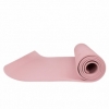 Килимок для йоги та фітнесу Springos TPE YG0018 Pink, 183х61х0.6 см - Фото №5