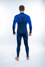 Комплект термобелья мужской спортивный Sesto Senso Active (SL71787179) - синий - Фото №3