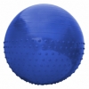 М'яч для фітнесу (фітбол) полумассажний SportVida Anti-Burst SV-HK0290 Blue, 55 см