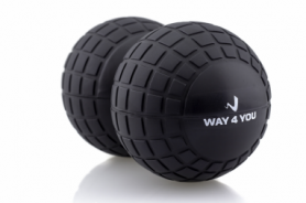 Мяч массажный двойной Way4you Peanut Massage Ball Roller