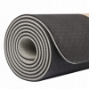Килимок для йоги та фітнесу Springos TPE YG0013 Black / Grey, 183х61х0.6 см - Фото №9