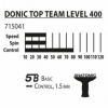 Ракетка для настольного тенниса Donic Top Teams 400 (715041) - Фото №2
