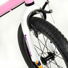 Велосипед детский RoyalBaby Freestyle RB16B-6-PNK - розовый, 16" - Фото №4