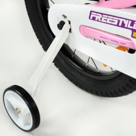 Велосипед детский RoyalBaby Freestyle RB18B-6-PNK - розовый, 18" - Фото №5