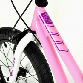 Велосипед дитячий RoyalBaby Freestyle RB18B-6-PNK - рожевий, 18 " - Фото №8