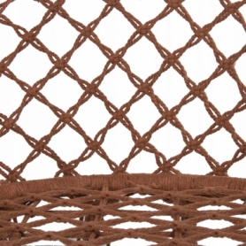 Кресло-качели (плетеное) Springos SPR0023, коричневое - Фото №3