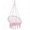 Кресло-качели (плетеное) Springos SPR0021, розовое - Фото №4