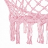 Кресло-качели (плетеное) Springos SPR0021, розовое - Фото №9
