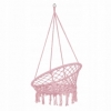 Кресло-качели (плетеное) Springos SPR0021, розовое - Фото №10