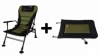 Крісло рибальське, коропове Novator SR-2 Comfort + Підставка Novator POD-1 Comfort (NV-201918A)