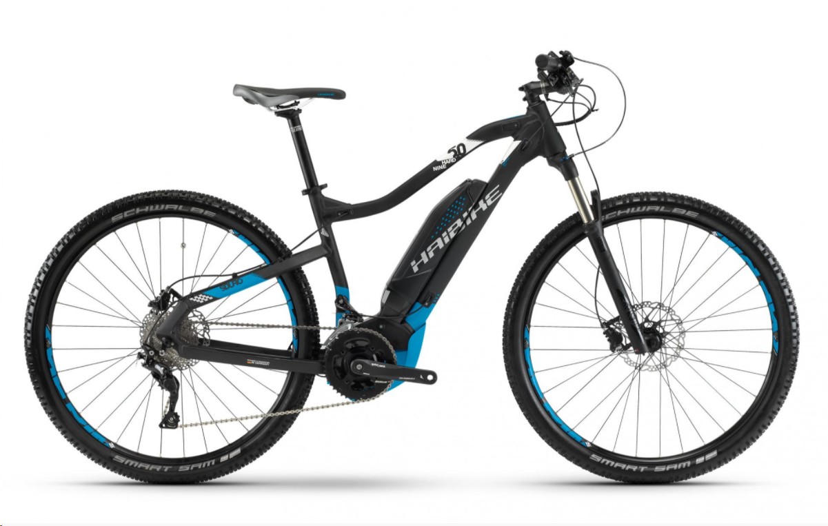 

Электровелосипед Haibike Sduro HardSeven 5.0 500Wh 27,5", рама L, 2018 (4540034850), Синий