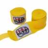 Бинты боксерские эластичные FirePower FPHW2 Желтые, 2 шт. по 4,5 м - Фото №2