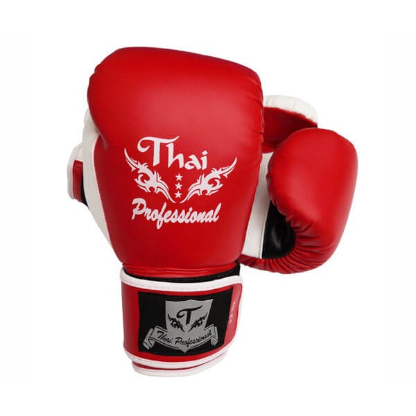 

Перчатки боксерские Thai Professional BG8 (FP-533-V) - красные, Красный