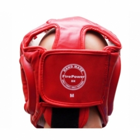 Шлем боксерский FirePower FPHGA3, красный - Фото №4