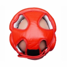 Шлем боксерский FirePower FPHG3, красный - Фото №3