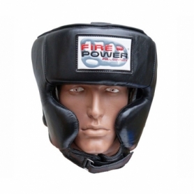Шлем боксерский FirePower FPHG4, черный