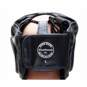 Шлем боксерский FirePower FPHG4, черный - Фото №3
